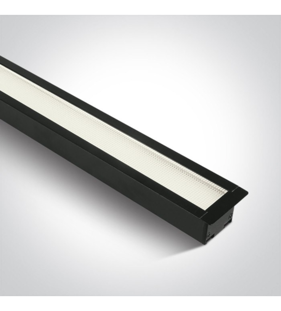 38145AR/B/C czarna wpuszczana oprawa sufitowa UGR1