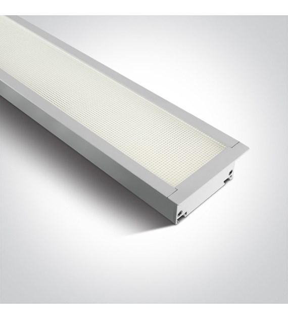 38150AR/W/C biała oprawa wpuszczana UGR19 4000K 40