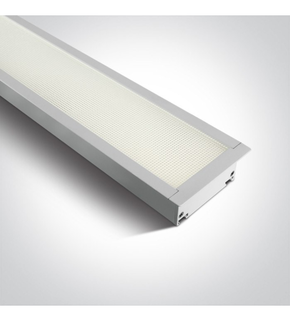 38150AR/W/C biała oprawa wpuszczana UGR19 4000K 40