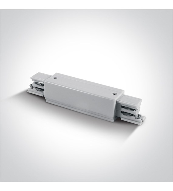 41010A/W Łącznik liniowy biały do szyn 3-fazowej