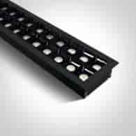 38150BR/B/C czarna oprawa wpuszczana UGR17 4000K 4