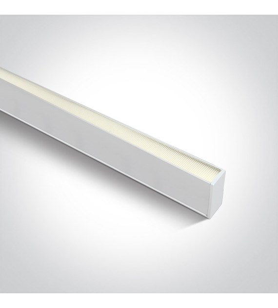 38151A/W/C biała oprawa do montażu natynkowego lub