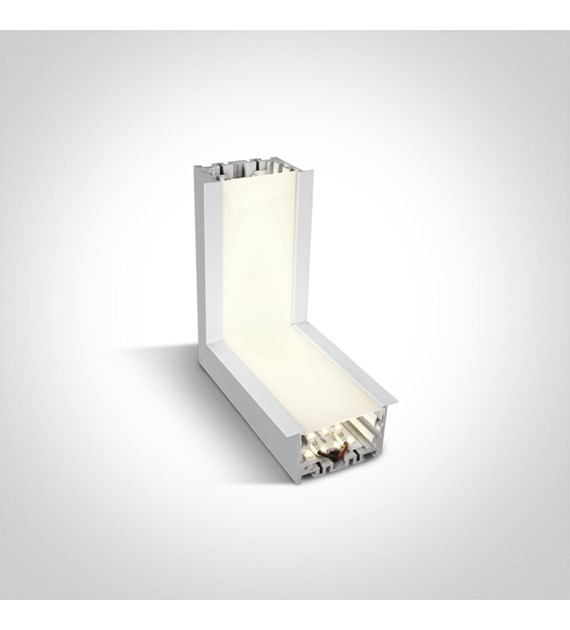 38152RL/W/C biały narożnik ściana-sufit 4000K 10W