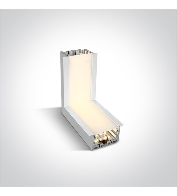 38152RL/W/W biały narożnik ściana-sufit 3000K 10W