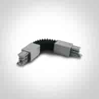 41024A/G łącznik ruchomy giętki szary do szyn kwad