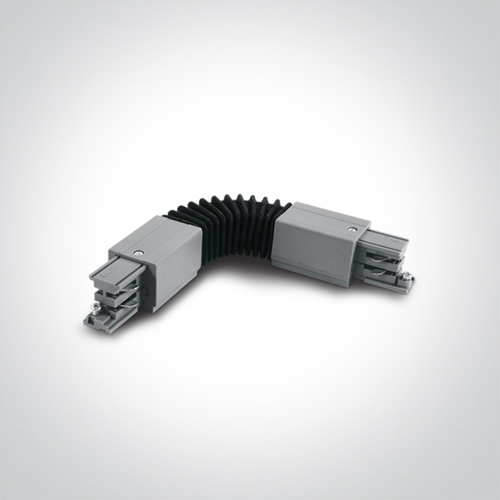 41024A/G łącznik ruchomy giętki szary do szyn kwad