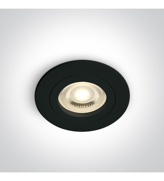 10105A1/B Wpust Perisa czarny GU10 IP20