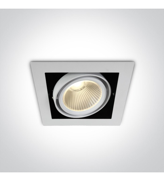 51130/W/W biały regulowany downlight COB LED 30W 2