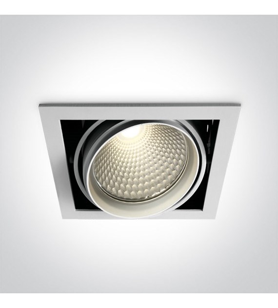 51140B/W/C biała wpuszczana oprawa typu downlight