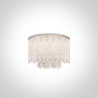 60158 dekoracyjny chromowany kinkiet G9 2x9W 100-2