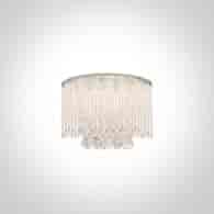 60158 dekoracyjny chromowany kinkiet G9 2x9W 100-2