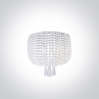 60162 dekoracyjny chromowany kinkiet G9 2x9W 100-2