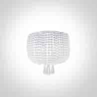 60162 dekoracyjny chromowany kinkiet G9 2x9W 100-2