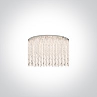 60168 dekoracyjny chromowany kinkiet G9 2x9W 100-2