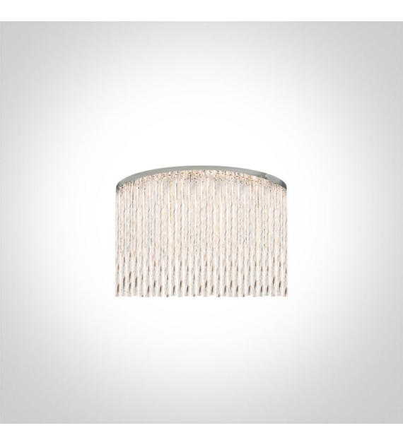 60168 dekoracyjny chromowany kinkiet G9 2x9W 100-2