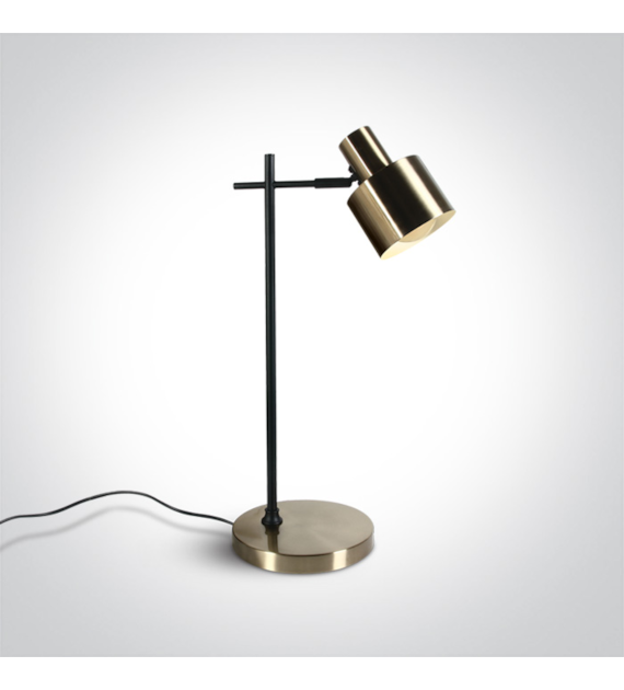 61116A/BBS Lampa biurkowa mosiężna E27 One Light