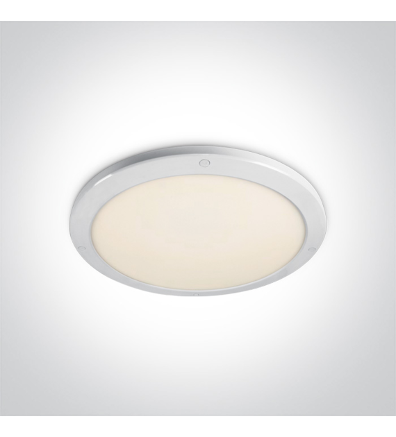 62038F/W/W biały plafon LED IP40 3000K 38W; nieści