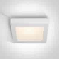 62130AF/W/W biały plafon LED IP40 3000K 30W; nieśc