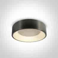 62132N/MG/W plafon LED 3000K 32W metaliczny szary;