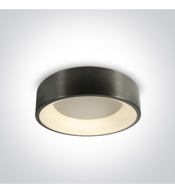 62132N/MG/W plafon LED 3000K 32W metaliczny szary;