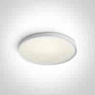 62152/W/C biały plafon LED 4000K 40W; nieściemnial