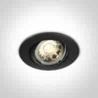 11105GU/B Wpust czarny GU10 10W IP20