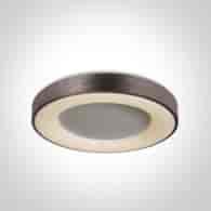 62182A/BBR/W plafon LED w kolorze matowy brąz 50W