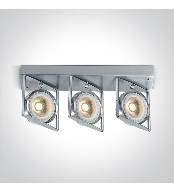 62310A/AL aluminiowa oprawa sufitowa z oprawką GU1