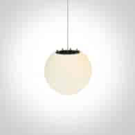 63028 Oprawa wisząca biała E27 15W IP54 One Light