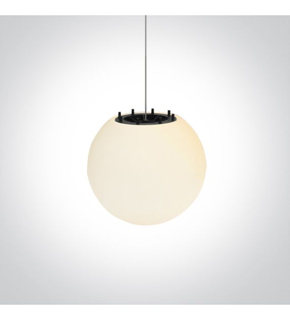 63028A ozdobna biała lampa wisząca E27 IP54 średni