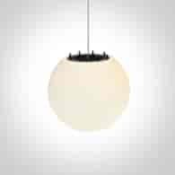 63028B ozodbna biała lampa wisząca E27 IP54 średni
