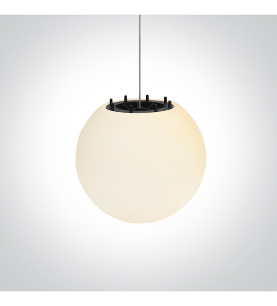 63028B ozodbna biała lampa wisząca E27 IP54 średni