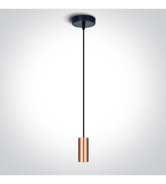 63124/CU miedziany zwis E27 20W