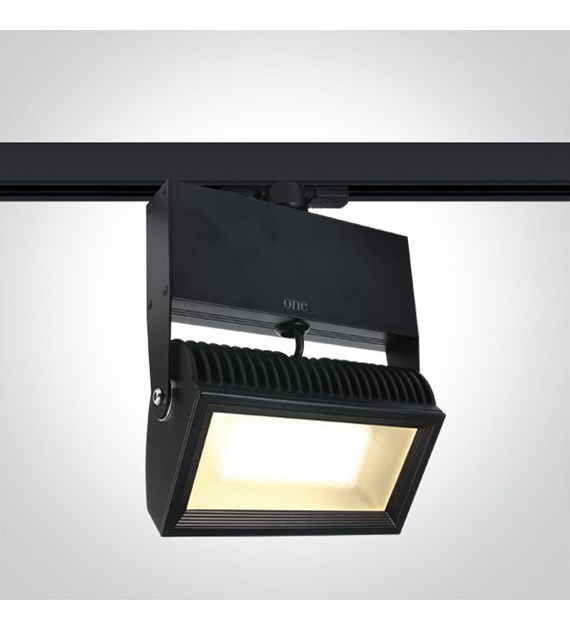 65042T/B/W czarny naświetlacz track LED 3000K 42W;