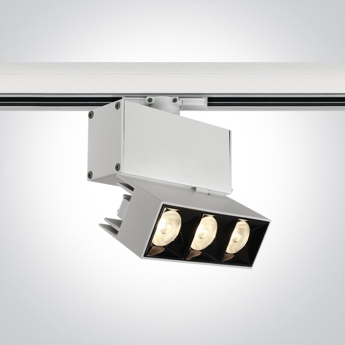 65306BT/W/W biały track spot COB LED 3000K 12W; za