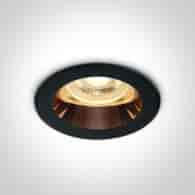 10105M/B/CU Wpust Kanawi czarno-miedziany GU10