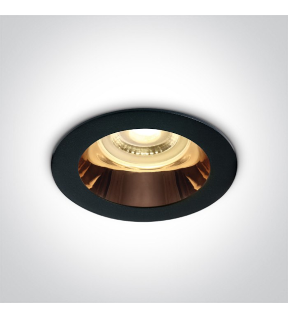 10105M/B/CU Wpust Kanawi czarno-miedziany GU10