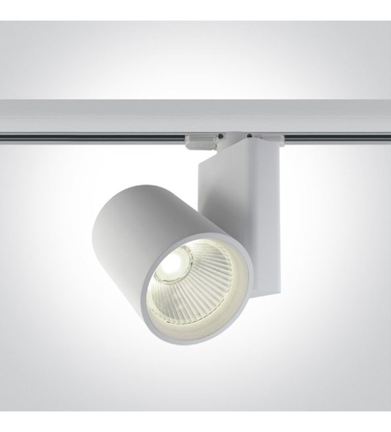 65612NT/W/C biały track spot COB LED 4000K 30W; za