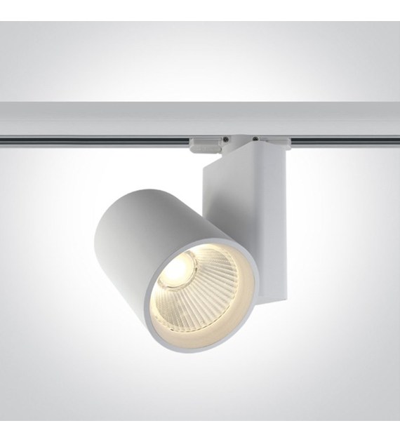 65612NT/W/W biały track spot COB LED 3000K 30W; za