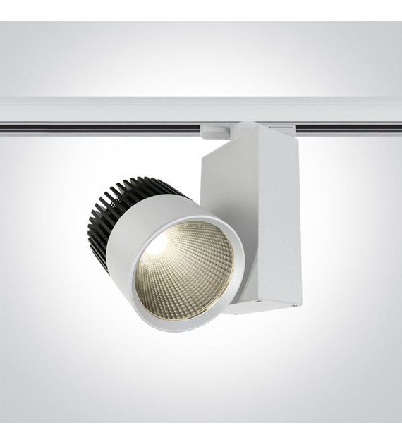 65612T/W/W biały track spot COB LED 3000K 30W; ele