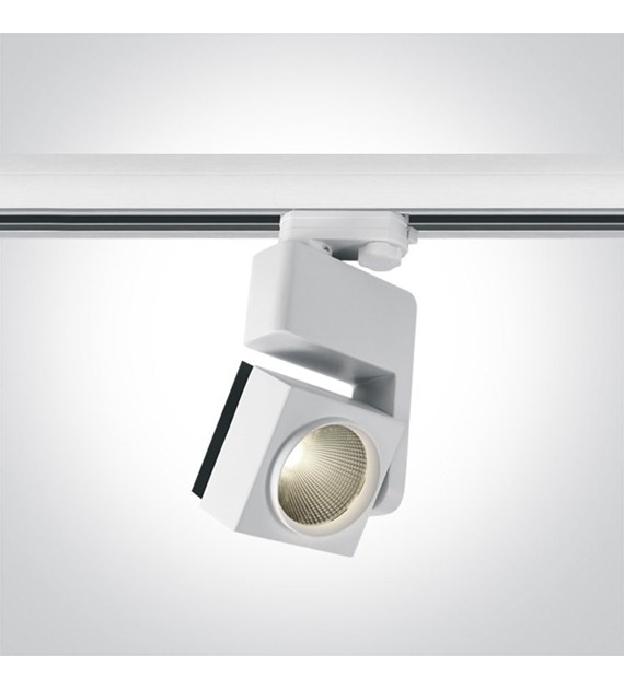 65626T/W/W biały track spot COB LED 3000K 25W; ele