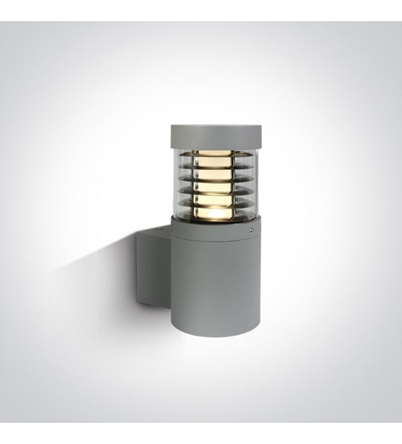 67036/G/W szara lampa ogrodowa LED 3000K 12W IP54;