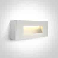 67076A/W/W szklana biała lampa ścienna SMD LED 300