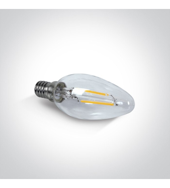 9C02R/EW/SE retro żarówka E14 2W