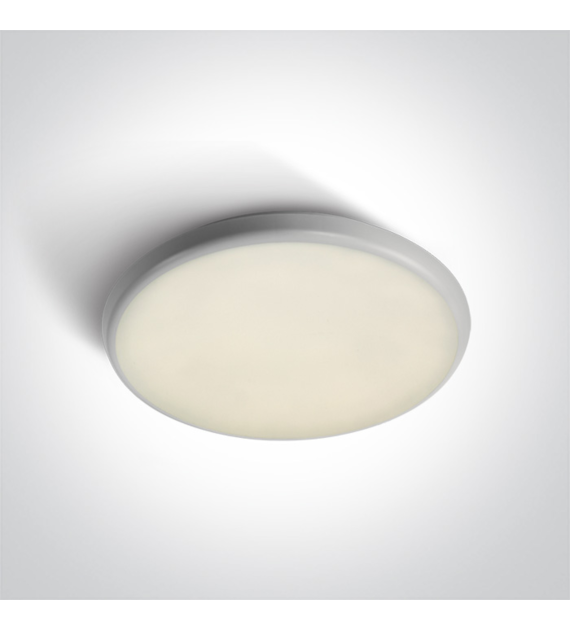 67370/W/C biały plafon LED 4000K 25W IP54; nieście