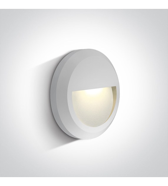 67388A/W/W biały kinkiet LED 3000K 2W IP65