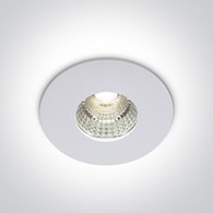 10107M/W/W Wpust Milot biały LED 7W 3000K IP54