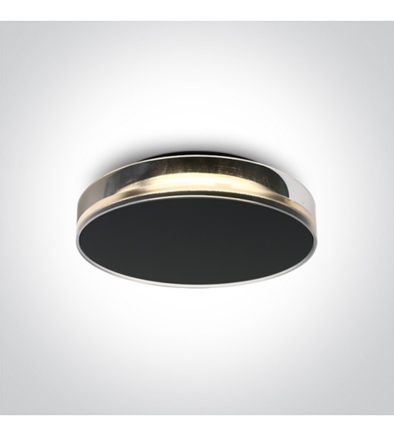 67478/B/W zewnętrzna czarna oprawa sufitowa LED 30