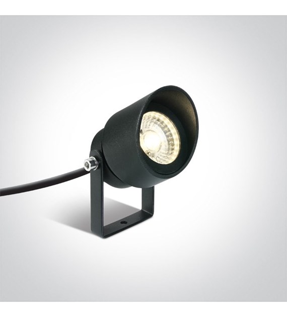 67488A/AN/W reflektorek ogrodowy w kolorze antracy