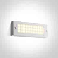 67502C/AN/W biały kinkiet zewnętrzny AC LED 6W 230